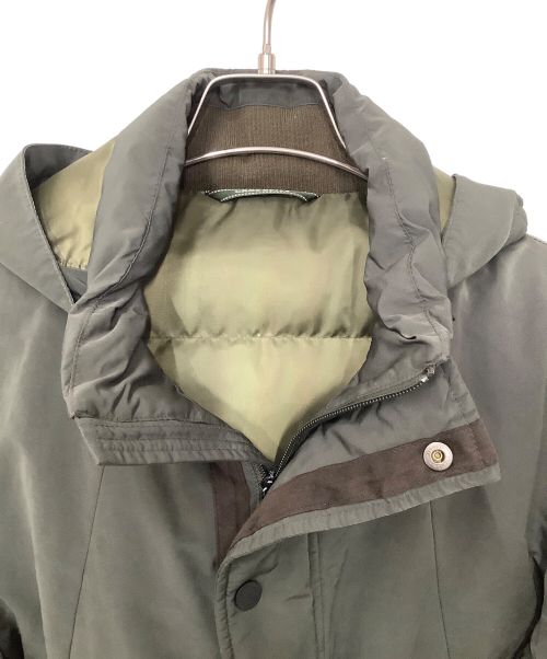 CROCODILE（クロコダイル）CROCODILE (クロコダイル) ダウンジャケット カーキ サイズ:Mの古着・服飾アイテム