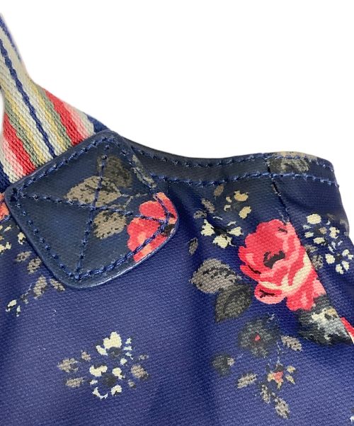 Cath kidston（キャス キッドソン）Cath kidston (キャス キッドソン) ハンドバッグ ネイビーの古着・服飾アイテム