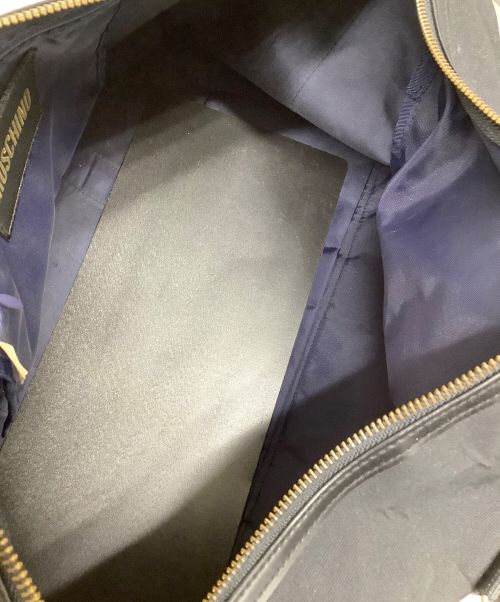 MOSCHINO（モスキーノ）MOSCHINO (モスキーノ) ボストンバッグ ブラックの古着・服飾アイテム