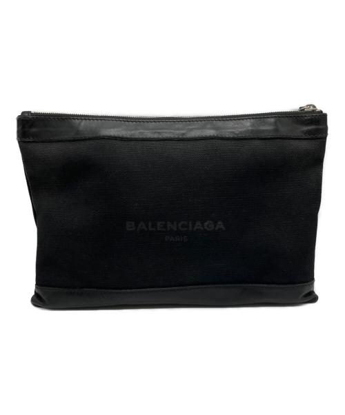 BALENCIAGA（バレンシアガ）BALENCIAGA (バレンシアガ) クラッチバッグ ブラックの古着・服飾アイテム