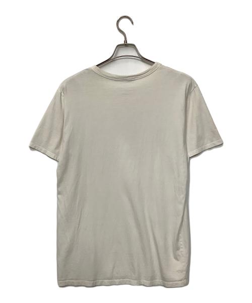 maison kitsune（メゾンキツネ）MAISON KITSUNE (メゾンキツネ) ワンポイントTシャツ ホワイト サイズ:Mの古着・服飾アイテム