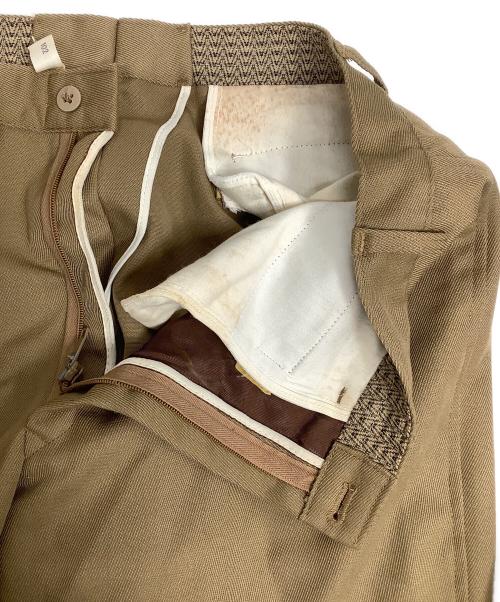 MARKA（マーカ）MARKA (マーカ) ワイドスラックス ブラウン サイズ:-の古着・服飾アイテム