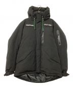 kawasaki×SCHOTT BROS.カワサキ×ショット）の古着「ライディングダウンジャケット」｜ブラック