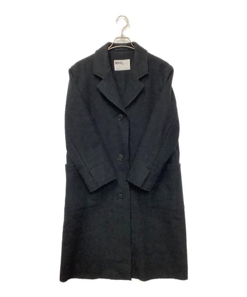 MHL（エムエイチエル）MHL (エムエイチエル) ウールコート ブラック サイズ:1の古着・服飾アイテム