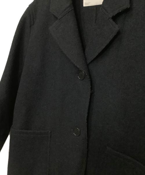 MHL（エムエイチエル）MHL (エムエイチエル) ウールコート ブラック サイズ:1の古着・服飾アイテム
