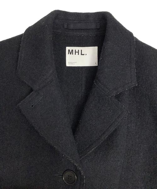 MHL（エムエイチエル）MHL (エムエイチエル) ウールコート ブラック サイズ:1の古着・服飾アイテム