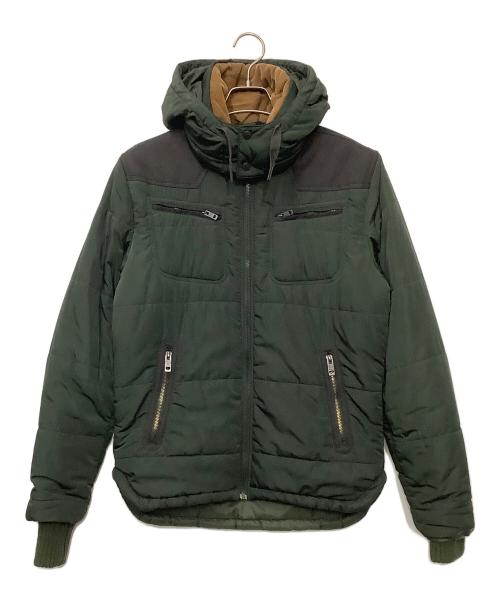 DIESEL（ディーゼル）DIESEL (ディーゼル) 中綿ジャケット グリーン サイズ:Mの古着・服飾アイテム