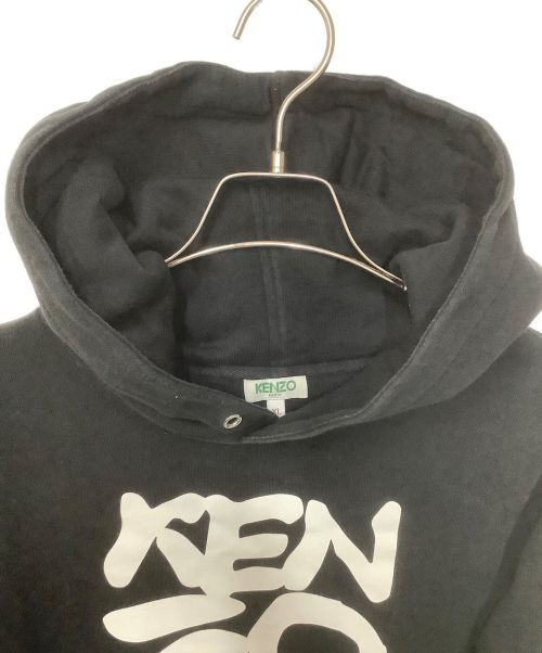 KENZO（ケンゾー）KENZO (ケンゾー) プルオーバーパーカー ブラック サイズ:XLの古着・服飾アイテム