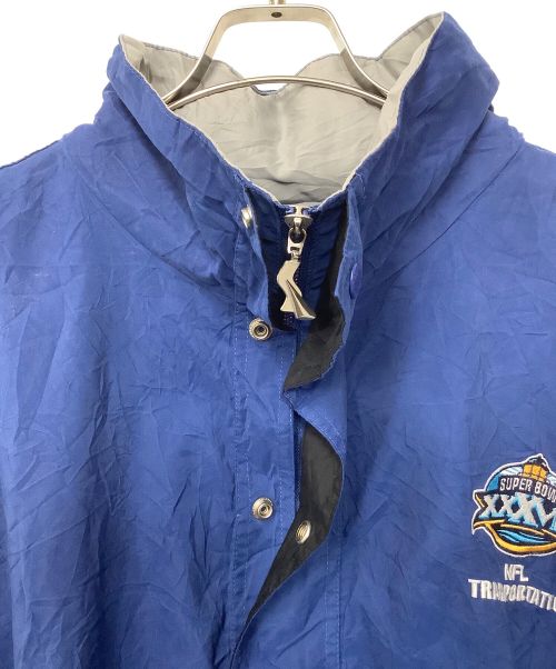 NFL（エヌエフエル）NFL (エヌエフエル) アノラックパーカー ブルー サイズ:Lの古着・服飾アイテム