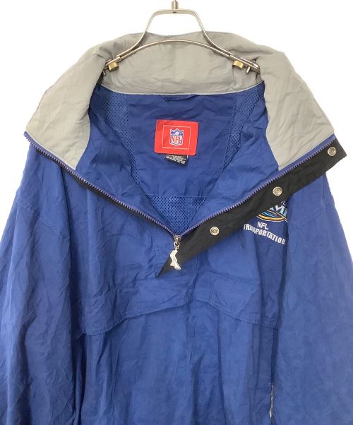 NFL（エヌエフエル）NFL (エヌエフエル) アノラックパーカー ブルー サイズ:Lの古着・服飾アイテム
