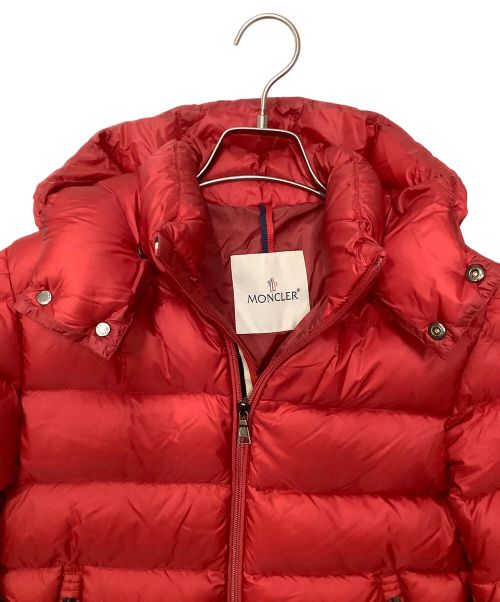 MONCLER（モンクレール）MONCLER (モンクレール) ダウンジャケット レッド サイズ:152cmの古着・服飾アイテム