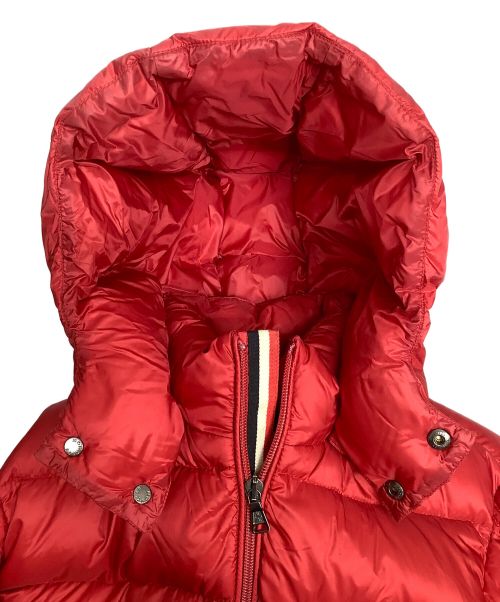 MONCLER（モンクレール）MONCLER (モンクレール) ダウンジャケット レッド サイズ:152cmの古着・服飾アイテム