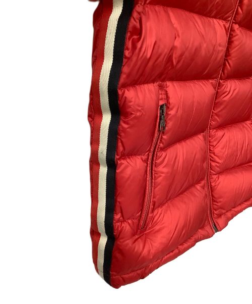 MONCLER（モンクレール）MONCLER (モンクレール) ダウンジャケット レッド サイズ:152cmの古着・服飾アイテム