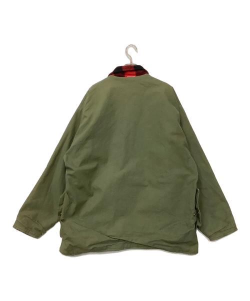 CODET（コデット）CODET (コデット) リバーシブルハンティングジャケット カーキ×レッド×ブラック サイズ:不明の古着・服飾アイテム