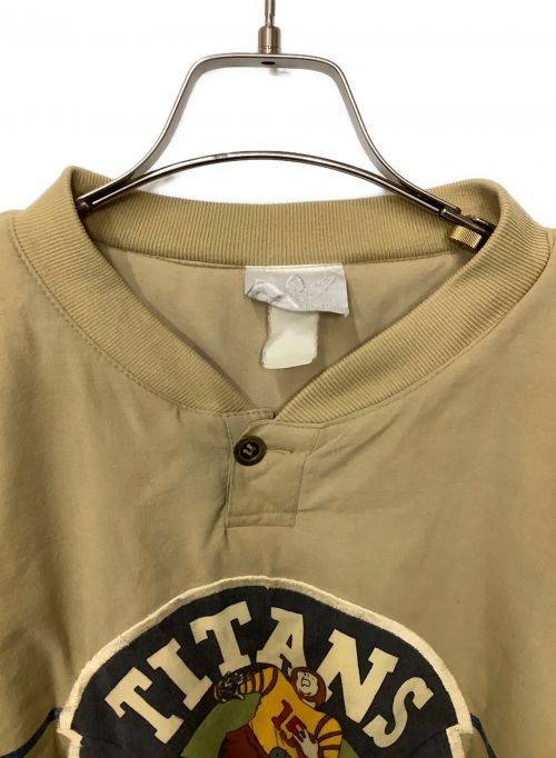adidas（アディダス）adidas (アディダス) プルオーバージャケット ベージュ サイズ:-の古着・服飾アイテム