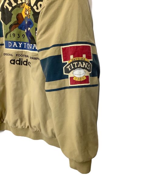 adidas（アディダス）adidas (アディダス) プルオーバージャケット ベージュ サイズ:-の古着・服飾アイテム