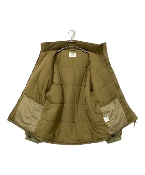 CALIFORNIA SPORTSWEAR（カリフォルニア スポーツウェア）CALIFORNIA SPORTSWEAR (カリフォルニア スポーツウェア) 中綿ジャケット カーキ サイズ:Mの古着・服飾アイテム