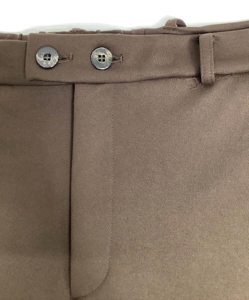 PLATEAU STUDIO（プラテウスタジオ）plateau studio (プラテウスタジオ) スラックス ブラウン サイズ:2の古着・服飾アイテム