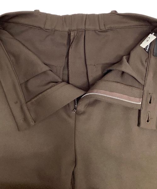PLATEAU STUDIO（プラテウスタジオ）plateau studio (プラテウスタジオ) スラックス ブラウン サイズ:2の古着・服飾アイテム