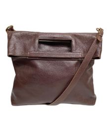 IL BISONTE（イル ビゾンテ）の古着「2WAYレザーバッグ」｜ブラウン