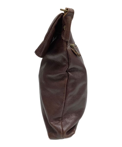 IL BISONTE（イル ビゾンテ）IL BISONTE (イル ビゾンテ) 2WAYレザーバッグ ブラウンの古着・服飾アイテム