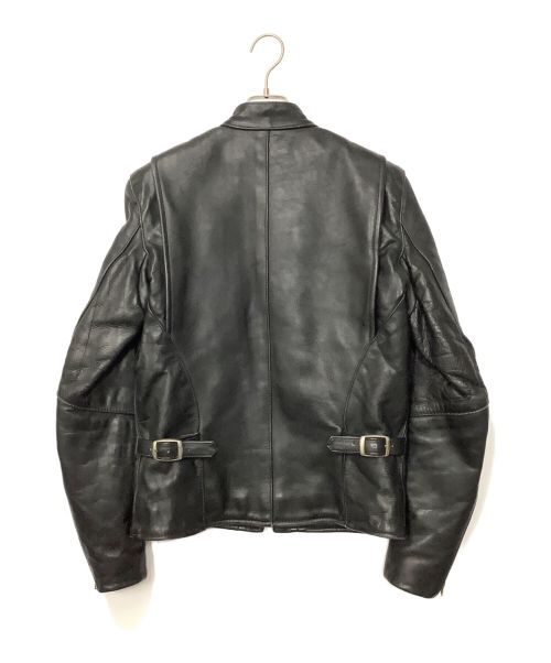 VANSON（バンソン）VANSON (バンソン) シングルライダースジャケット ブラック サイズ:36の古着・服飾アイテム