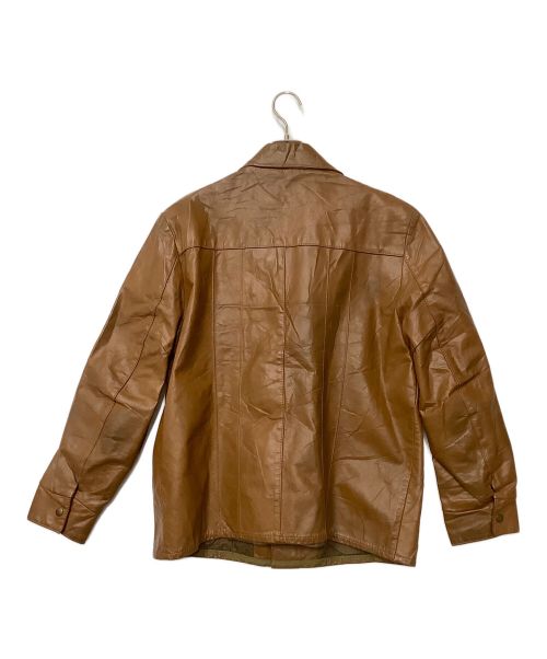 RALPHEDWARDS（-）RALPHEDWARDS (-) レザージャケット ブラウン サイズ:-の古着・服飾アイテム