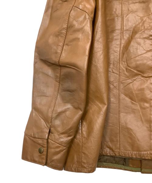 RALPHEDWARDS（-）RALPHEDWARDS (-) レザージャケット ブラウン サイズ:-の古着・服飾アイテム