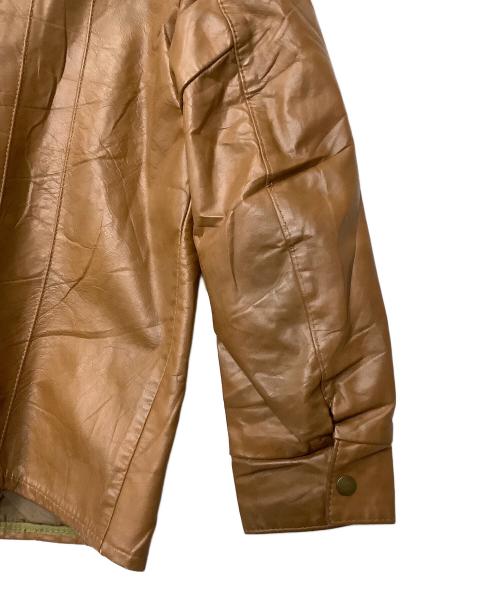 RALPHEDWARDS（-）RALPHEDWARDS (-) レザージャケット ブラウン サイズ:-の古着・服飾アイテム