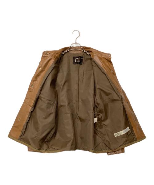 RALPHEDWARDS（-）RALPHEDWARDS (-) レザージャケット ブラウン サイズ:-の古着・服飾アイテム
