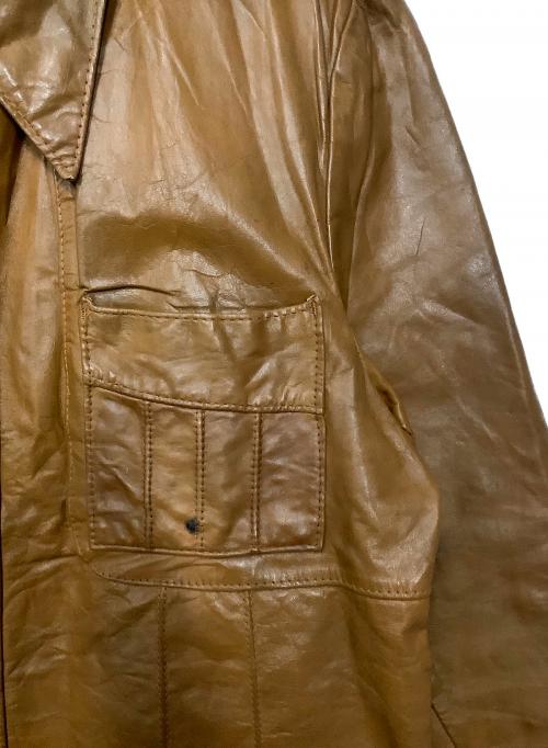 RALPHEDWARDS（-）RALPHEDWARDS (-) レザージャケット ブラウン サイズ:-の古着・服飾アイテム