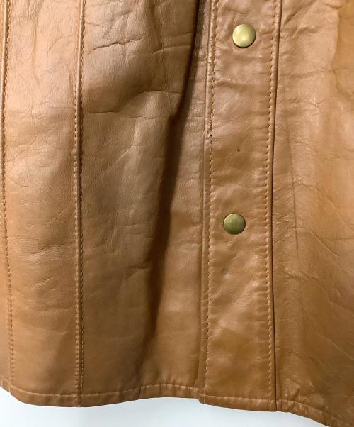 RALPHEDWARDS（-）RALPHEDWARDS (-) レザージャケット ブラウン サイズ:-の古着・服飾アイテム