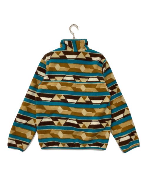 Patagonia（パタゴニア）Patagonia (パタゴニア) シンチラスナップT ベージュ×ブルー サイズ:Sの古着・服飾アイテム