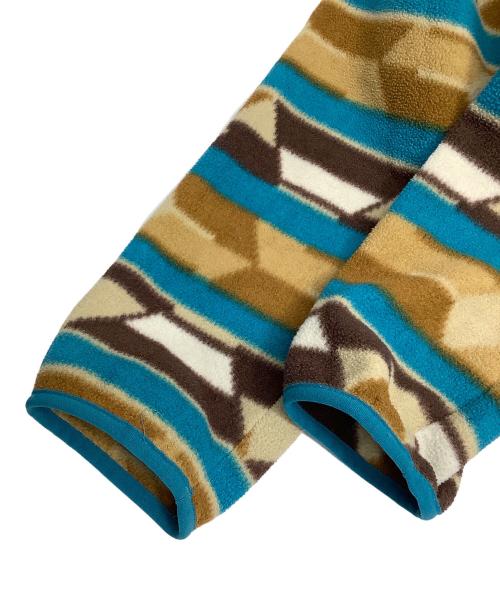 Patagonia（パタゴニア）Patagonia (パタゴニア) シンチラスナップT ベージュ×ブルー サイズ:Sの古着・服飾アイテム