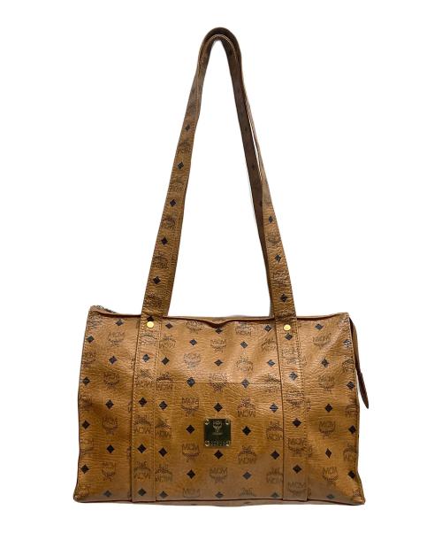 MCM（エムシーエム）MCM (エムシーエム) トートバッグ ブラウンの古着・服飾アイテム