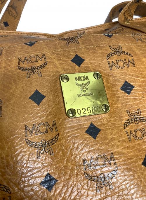 MCM（エムシーエム）MCM (エムシーエム) トートバッグ ブラウンの古着・服飾アイテム