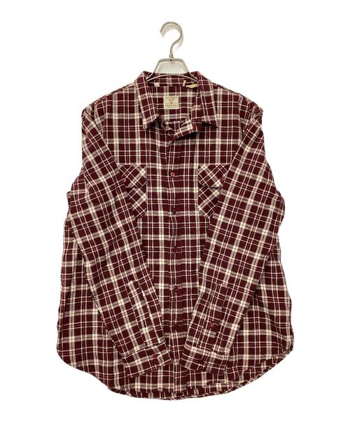LEVI'S VINTAGE CLOTHING（リーバイス ビンテージ クロージング）LEVI'S VINTAGE CLOTHING (リーバイス ビンテージ クロージング) ウエスタンシャツ レッド サイズ:Lの古着・服飾アイテム