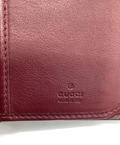 GUCCI（グッチ）GUCCI (グッチ) 札入れ ボルドーの古着・服飾アイテム