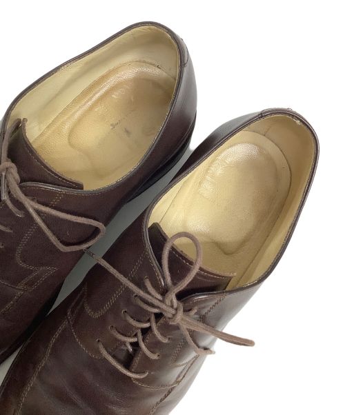 PARABOOT（パラブーツ）PARABOOT (パラブーツ) Uチップシューズ ブラウン サイズ:8の古着・服飾アイテム