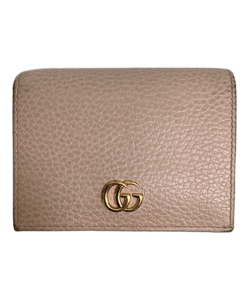 GUCCI（グッチ）GUCCI (グッチ) 2つ折り財布 ピンクの古着・服飾アイテム