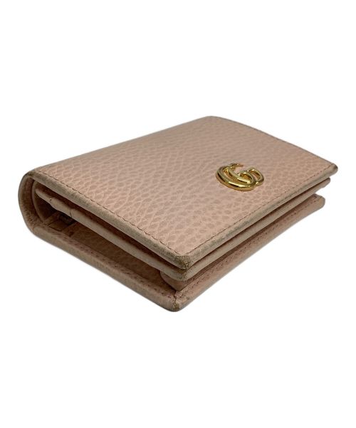 GUCCI（グッチ）GUCCI (グッチ) 2つ折り財布 ピンクの古着・服飾アイテム