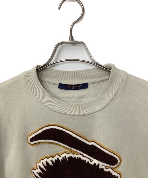 LOUIS VUITTON（ルイ ヴィトン）LOUIS VUITTON (ルイ ヴィトン) クルーネックスウェット グレー サイズ:Sの古着・服飾アイテム