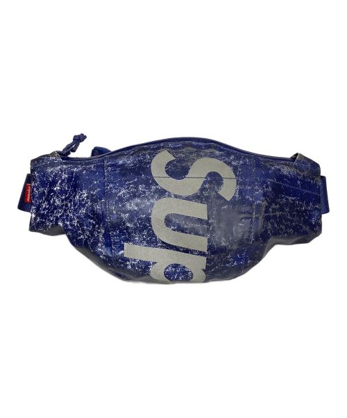 SUPREME（シュプリーム）Supreme (シュプリーム) ウエストバッグ ブルーの古着・服飾アイテム