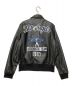 AVIREX (アヴィレックス) ワッペンレザージャケット ブラック サイズ:M：20000円