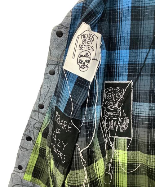 haculla（ハキュラ）Haculla (ハキュラ) デニムジャケット ブルー サイズ:Lの古着・服飾アイテム