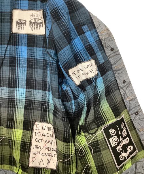 haculla（ハキュラ）Haculla (ハキュラ) デニムジャケット ブルー サイズ:Lの古着・服飾アイテム