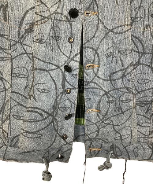 haculla（ハキュラ）Haculla (ハキュラ) デニムジャケット ブルー サイズ:Lの古着・服飾アイテム