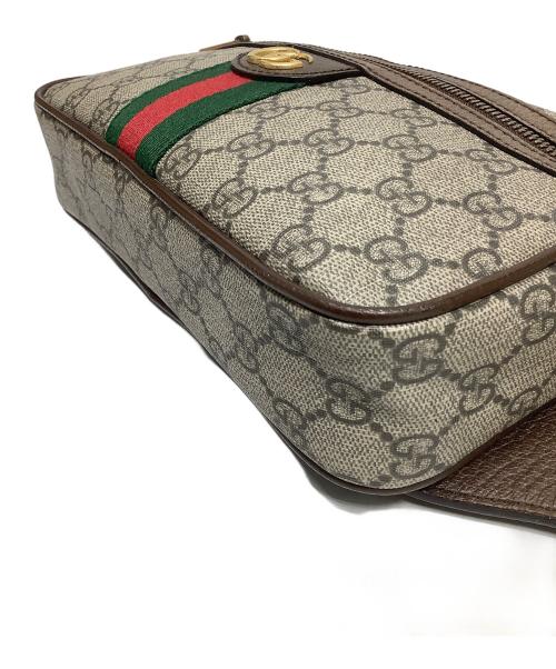 GUCCI（グッチ）GUCCI (グッチ) ウエストバッグ ブラウンの古着・服飾アイテム