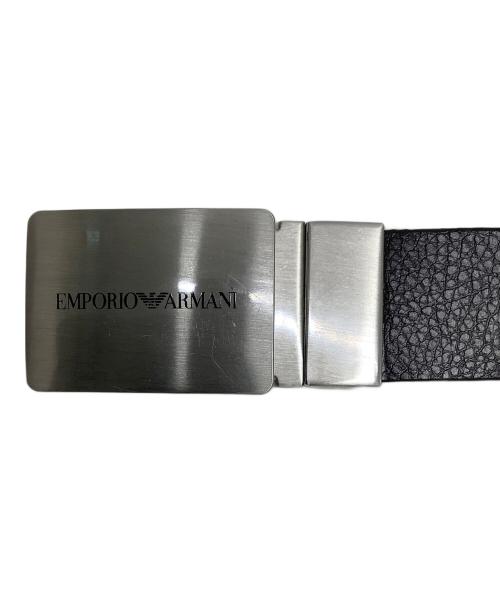 EMPORIO ARMANI（エンポリオアルマーニ）EMPORIO ARMANI (エンポリオアルマーニ) ベルト ブラック 未使用品の古着・服飾アイテム