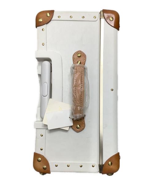 Jewelna Rose（ジュエルナローズ）Jewelna Rose (ジュエルナローズ) キャリーバッグ ホワイト×ブラウンの古着・服飾アイテム